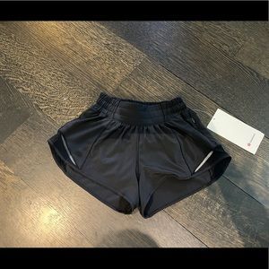 Black Hotty Hot LR shorts, Length : 2.5